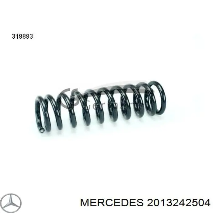 2013242504 Mercedes пружина задняя