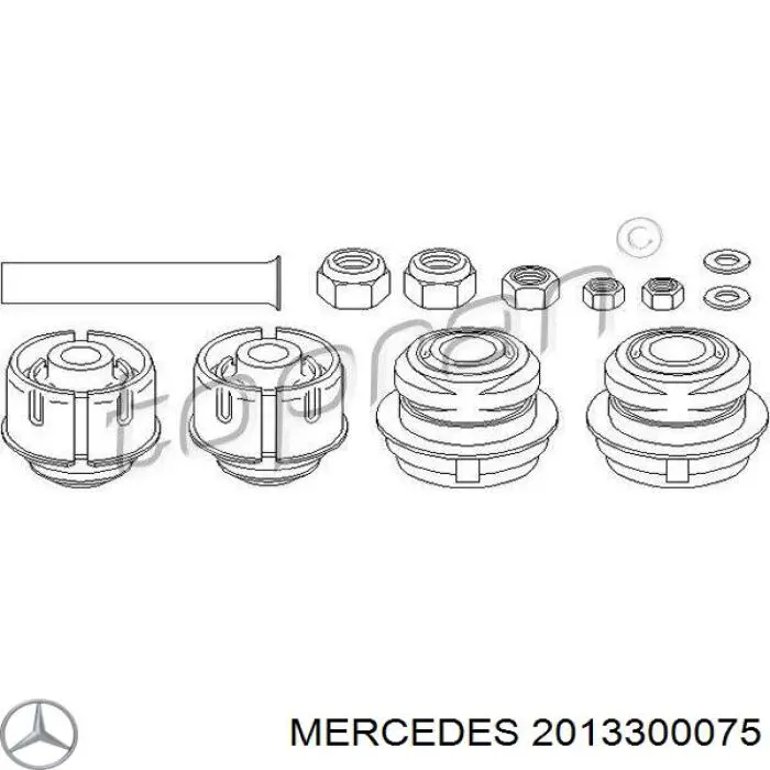 Сайлентблок переднего рычага A2013300075 Mercedes