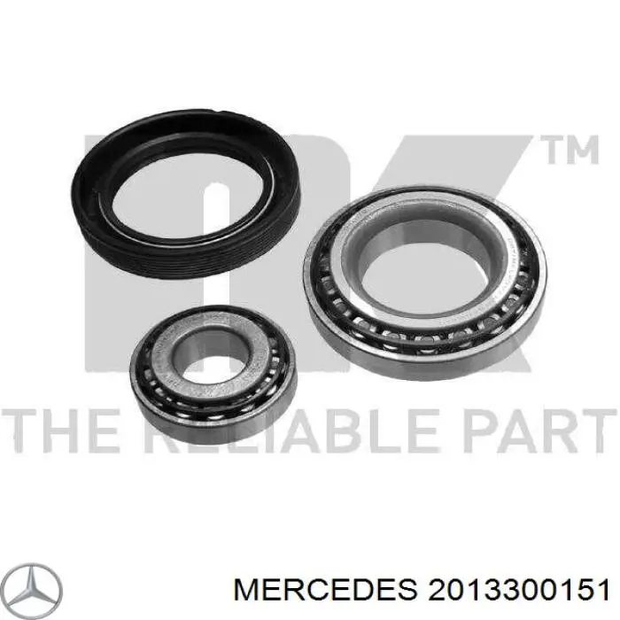 Комплект подшипника ступицы колеса Mercedes 2013300151 цена, от 10.61 USD