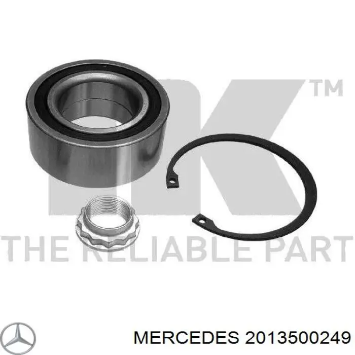 2013500249 Mercedes подшипник ступицы задней