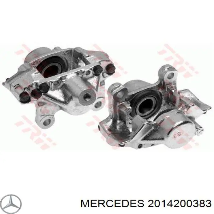 2014200383 Mercedes суппорт тормозной задний правый