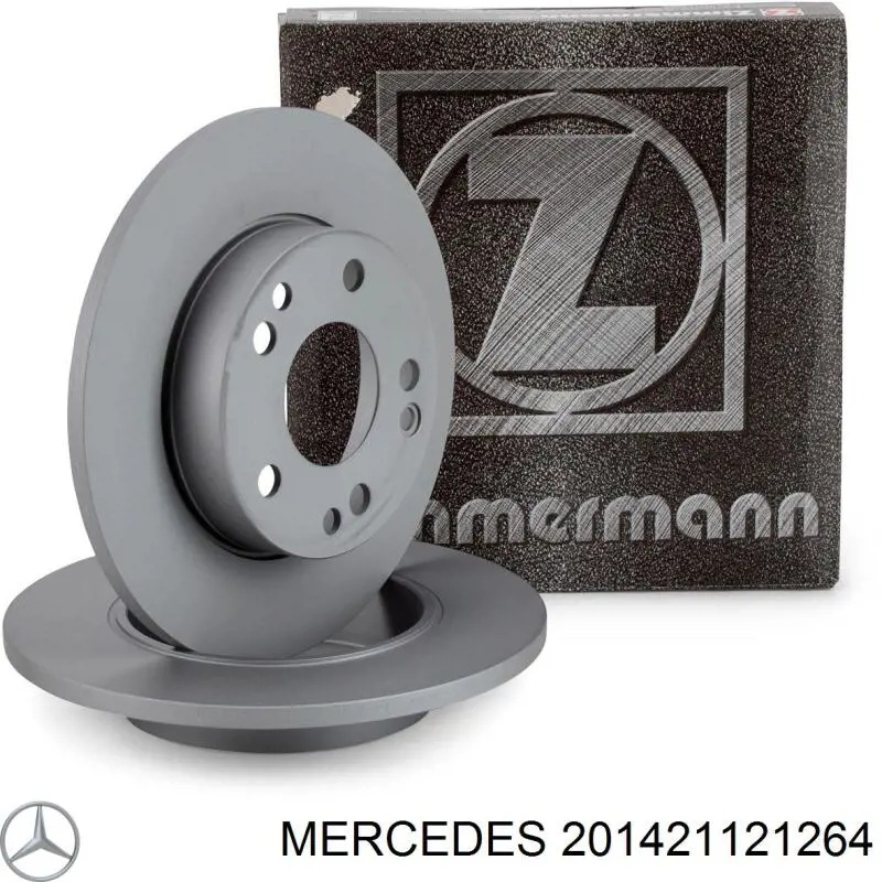 201421121264 Mercedes диск тормозной передний