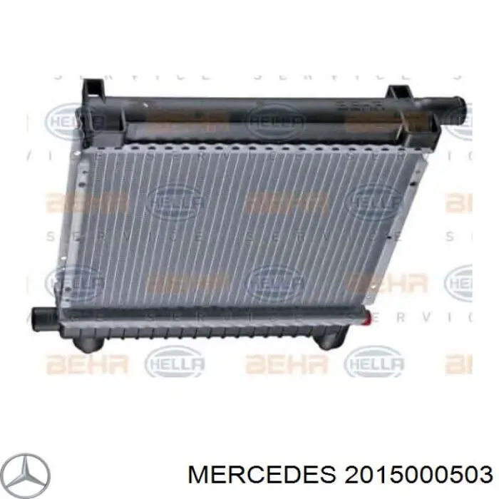 2015000503 Mercedes Радиатор основной