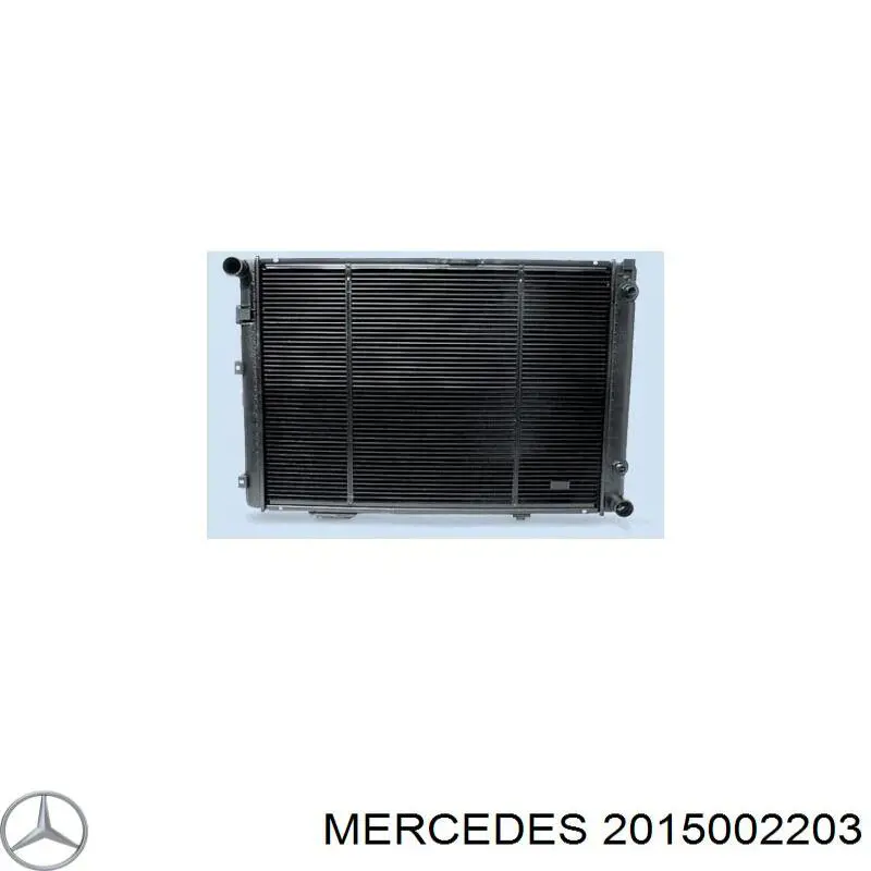 2015002203 Mercedes радиатор