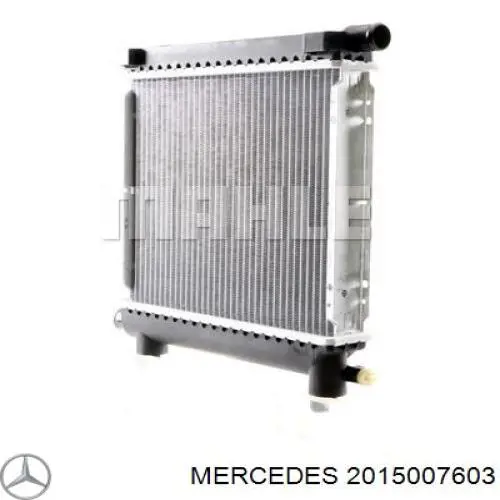 2015007603 Mercedes Радиатор основной