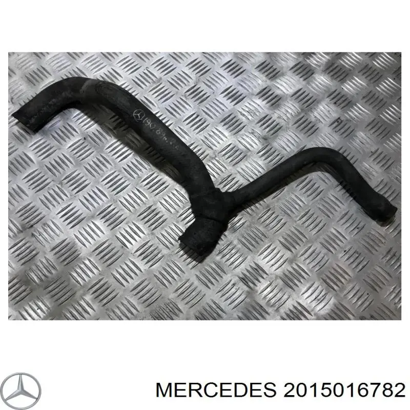 A2015016782 Mercedes Патрубок радиатора охлаждения нижний