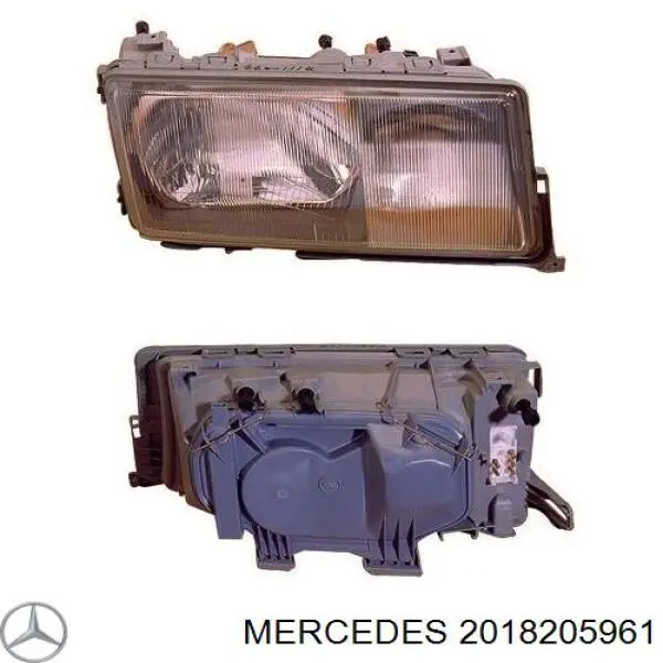 2018205961 Mercedes фара левая