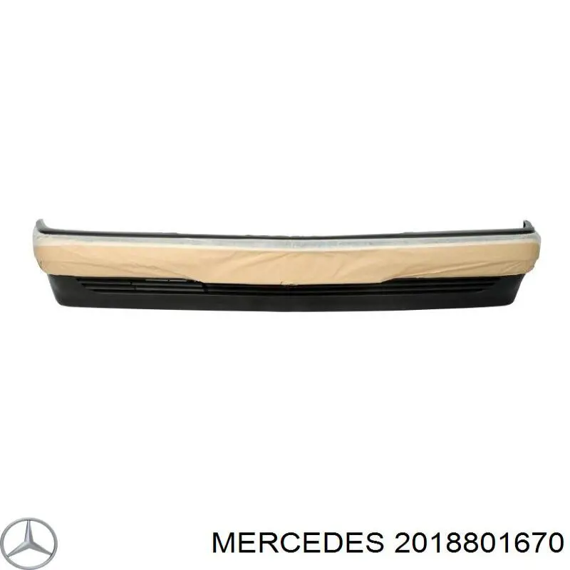 Передний бампер на Mercedes C W201