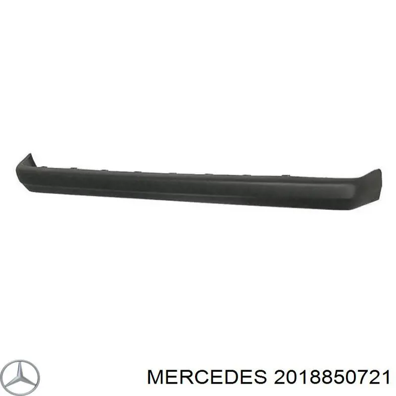 A2018850721 Mercedes накладка бампера заднего