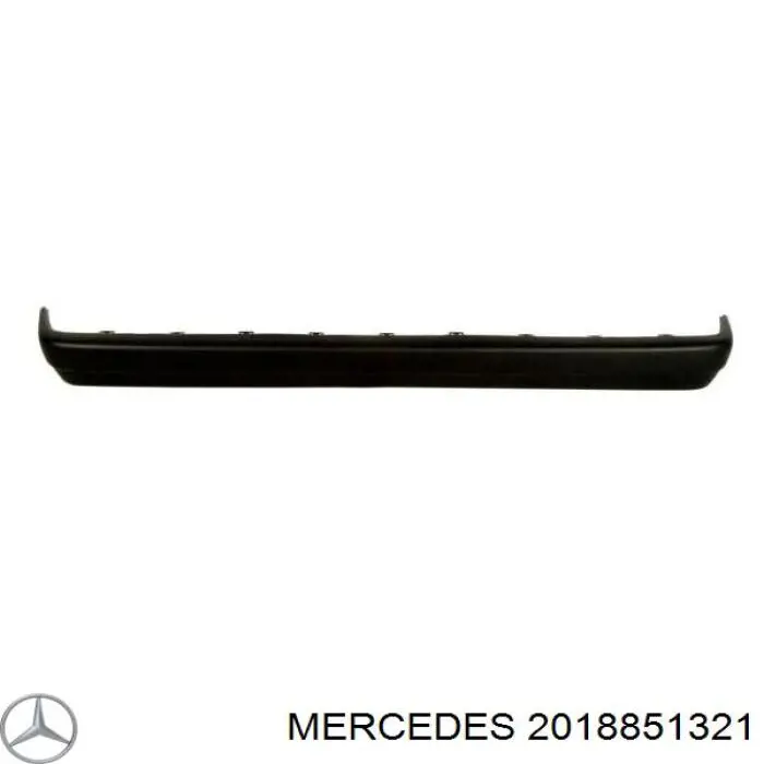 2018851321 Mercedes накладка бампера заднего