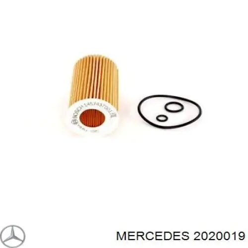 Ролик паразитный Mercedes 2020019