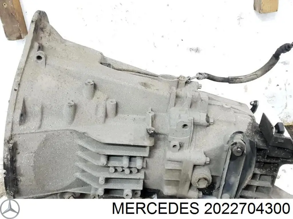 A202270430080 Mercedes caixa automática de mudança montada