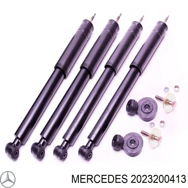 Стойка амортизатора задняя Mercedes A2023200413 цена, от 715.00 USD