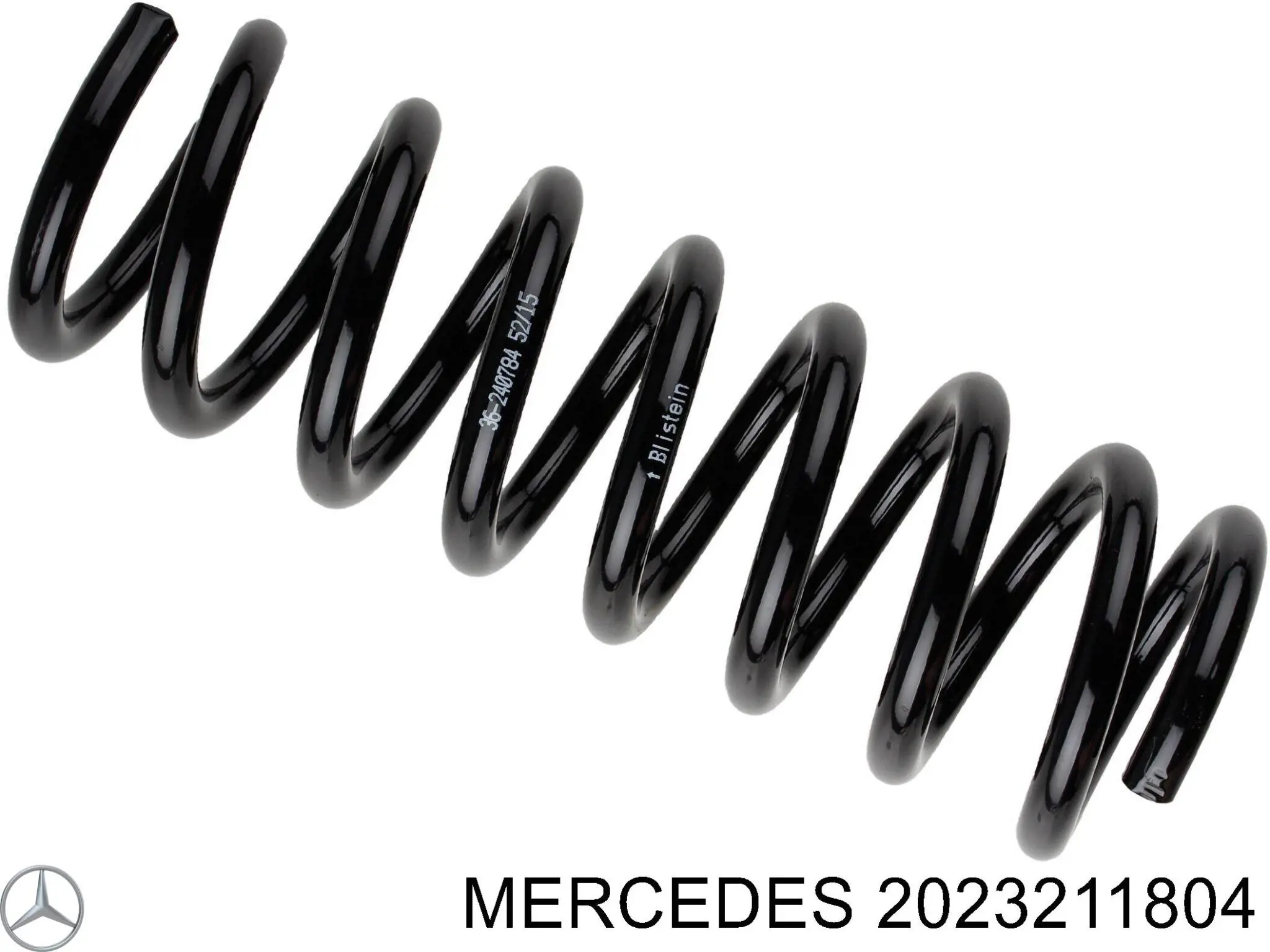 Пружина амортизатора передняя Mercedes 2023211804 цена, от 43.55 USD