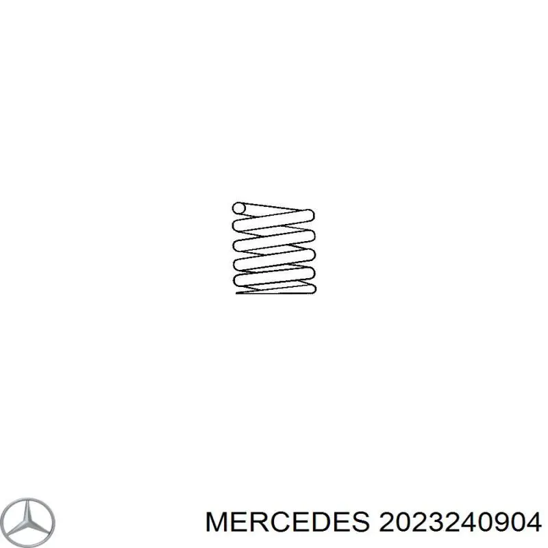 2023240904 Mercedes пружина задняя