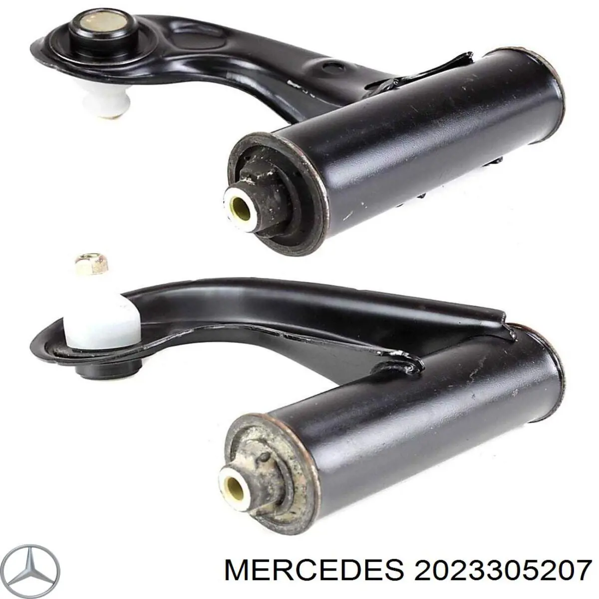 2023305207 Mercedes braço oscilante inferior direito de suspensão dianteira