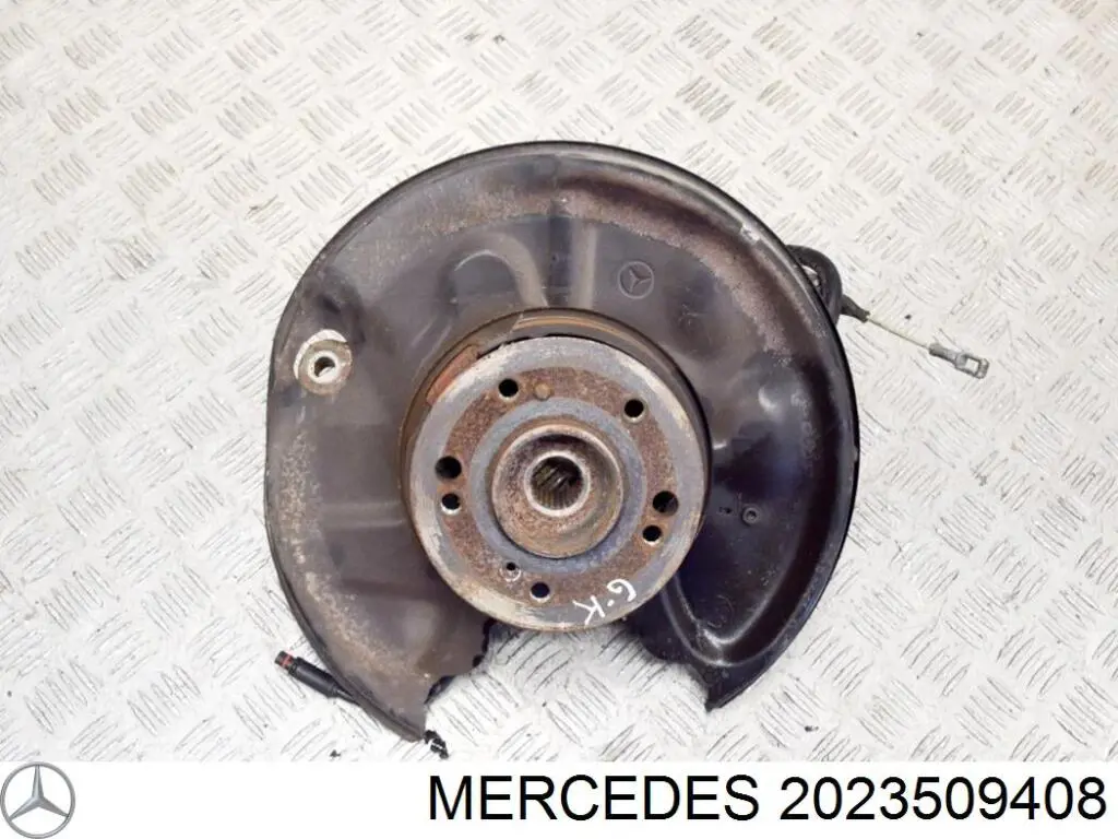 2023509408 Mercedes цапфа (поворотный кулак задний левый)
