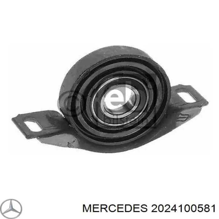 Купить 2024100581 Mercedes Опорный подшипник карданного вала