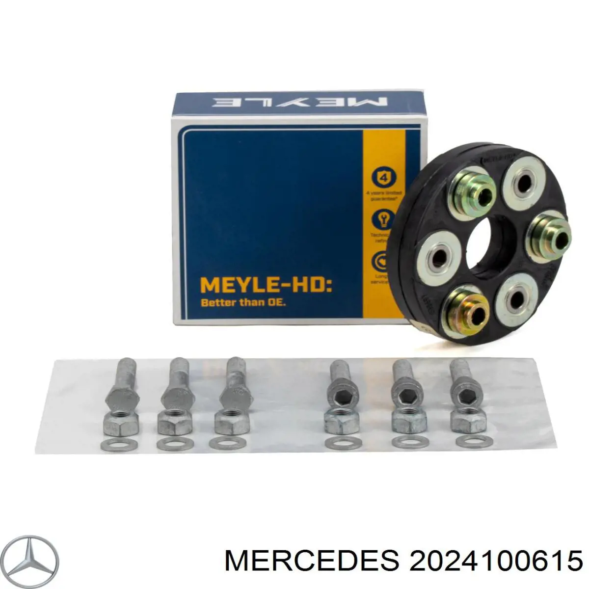 Купить 2024100615 Mercedes Муфта кардана эластичная передняя