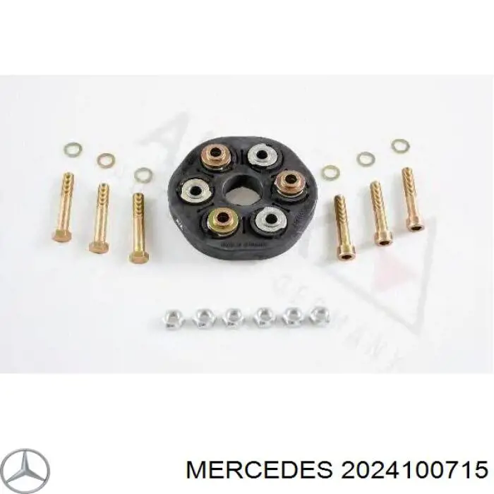 2024100715 Mercedes муфта кардана эластичная