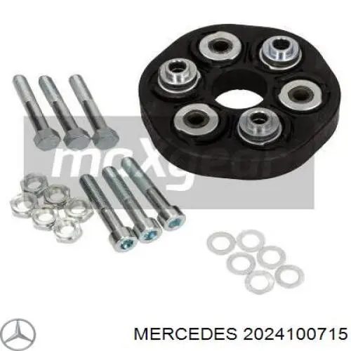Купить 2024100715 Mercedes Муфта эластичная карданного вала