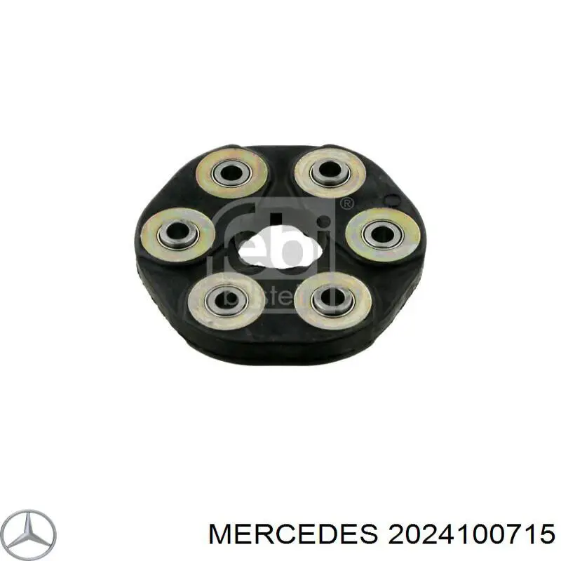 Резиновая муфта кардана Mercedes 2024100715 цена, от 81.76 USD