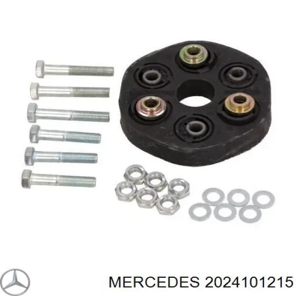 2024101215 Mercedes муфта кардана эластичная передняя