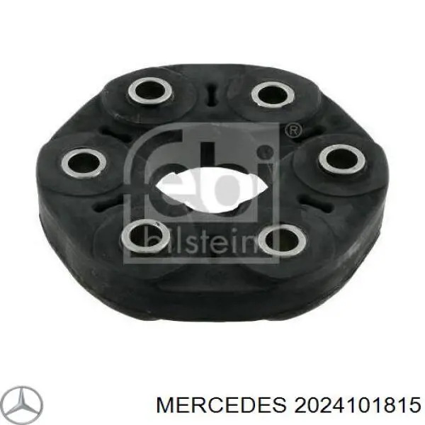 2024101815 Mercedes муфта кардана эластичная