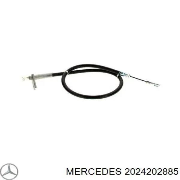 Трос стояночного тормоза задний правый Mercedes 2024202885 цена, от 13.21 USD