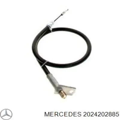 Купить 2024202885 Mercedes Задний правый трос ручника