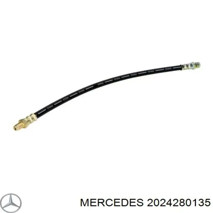 2024280135 Mercedes шланг тормозной передний