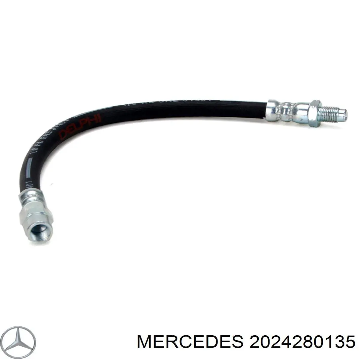 Купить 2024280135 Mercedes Шланг тормозной передний