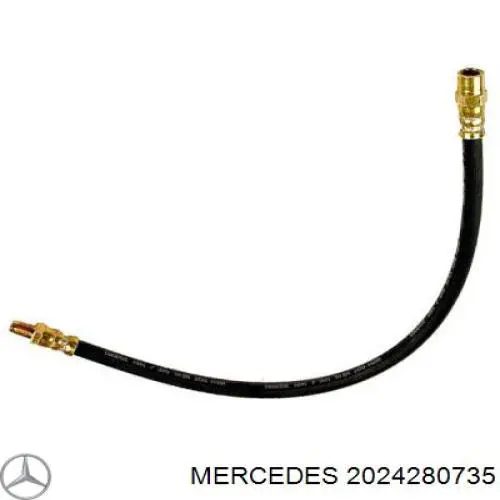2024280735 Mercedes шланг тормозной передний