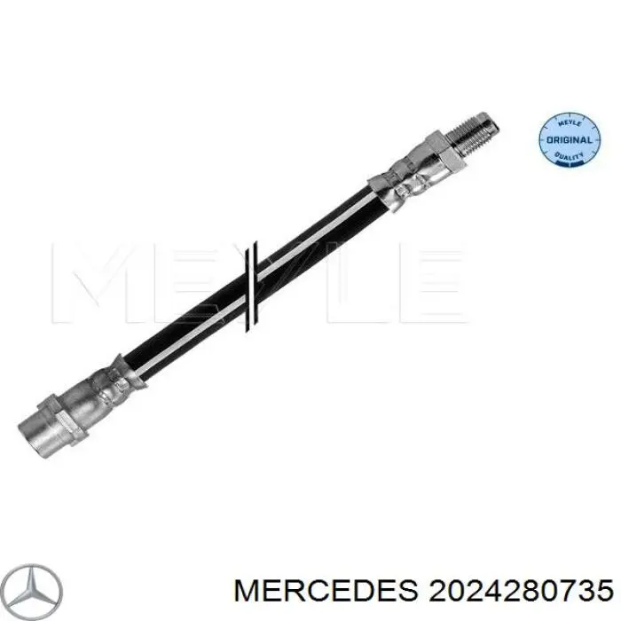 Купить 2024280735 Mercedes Шланг тормозной передний