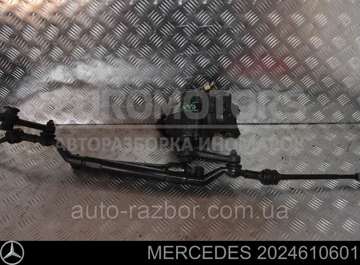 Рулевой редуктор на Mercedes C (W202)