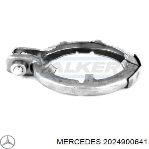 2024900641 Mercedes соединительный хомут выпускного коллектора