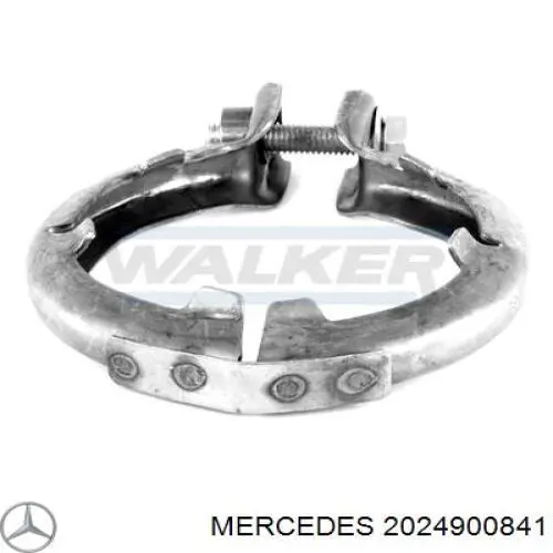 2024900841 Mercedes соединительный хомут выпускного коллектора