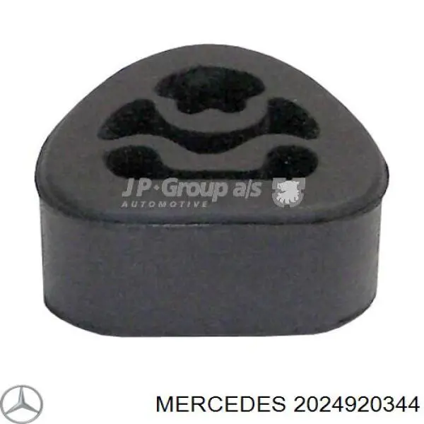 2024920344 Mercedes подушка крепления глушителя