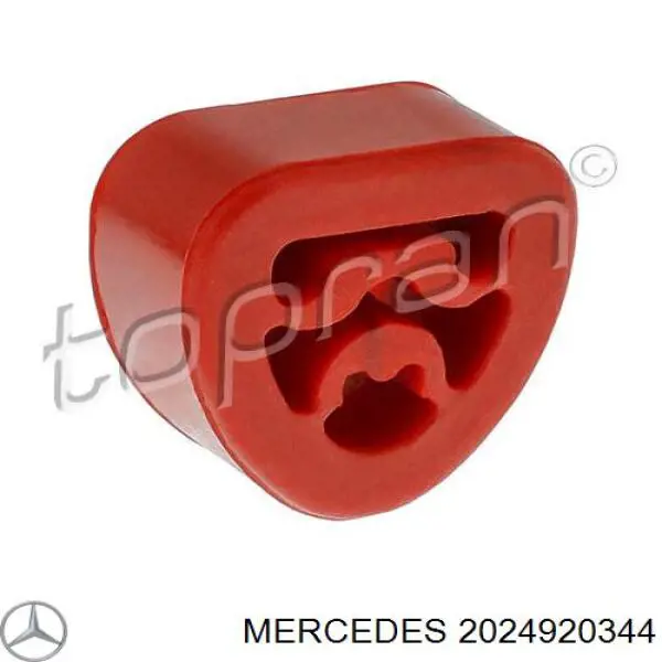 Купить 2024920344 Mercedes Подвесные подушки глушителя