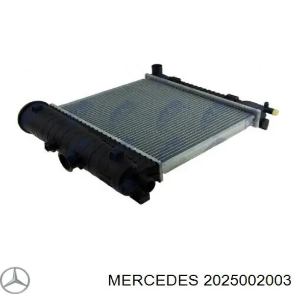 2025002003 Mercedes радиатор