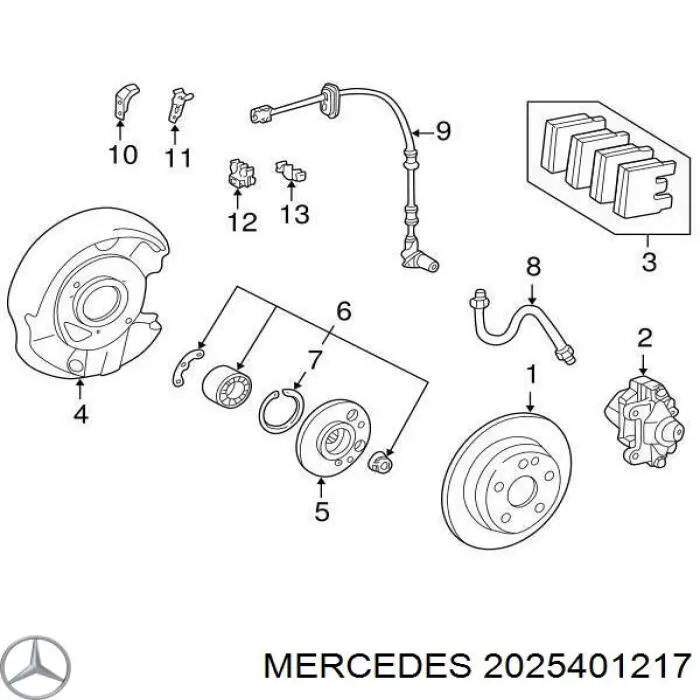 2025401217 Mercedes 