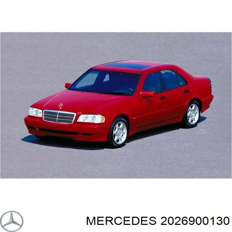 2026900130 Mercedes подкрылок крыла переднего левый