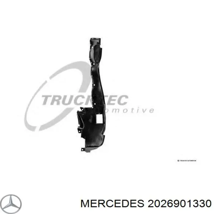 Подкрылок передний левый Мерседес-бенц Ц S202 (Mercedes C)