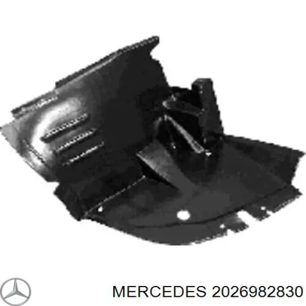 Купить 2026983030 Mercedes Подкрылок крыла переднего правый передний