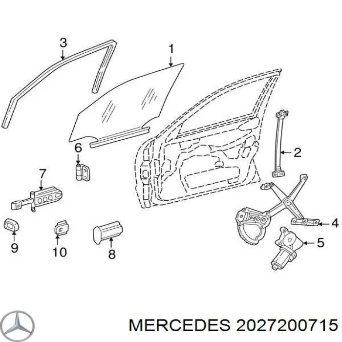 A2027200715 Mercedes 