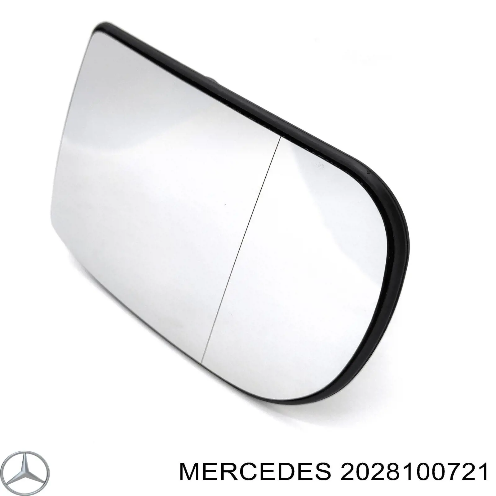 2028100321 Mercedes Зеркальный элемент левого зеркала заднего вида