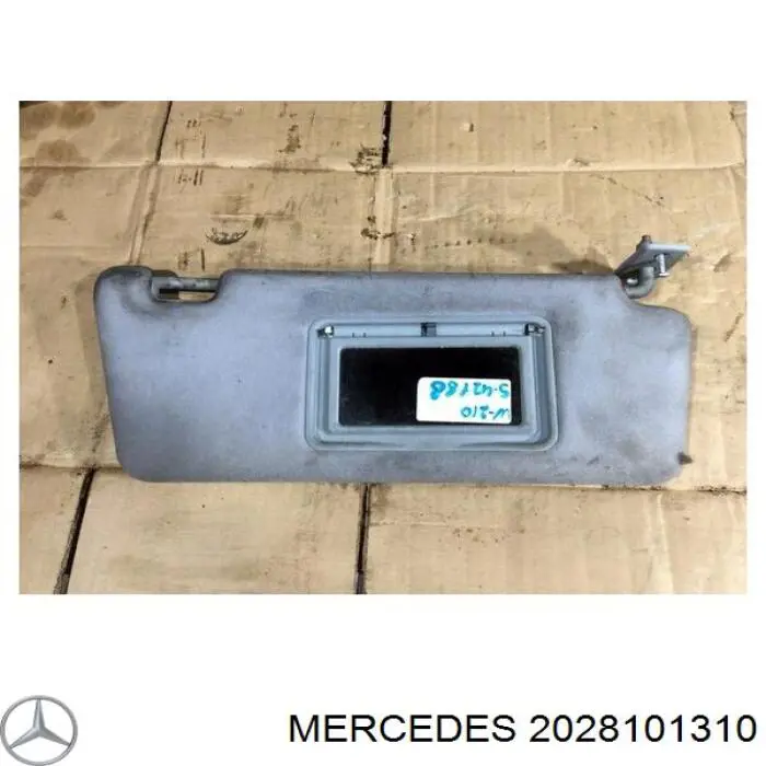 Козырек солнцезащитный автомобиля Mercedes C седан (W202) (1993 - 2000) цена, от  