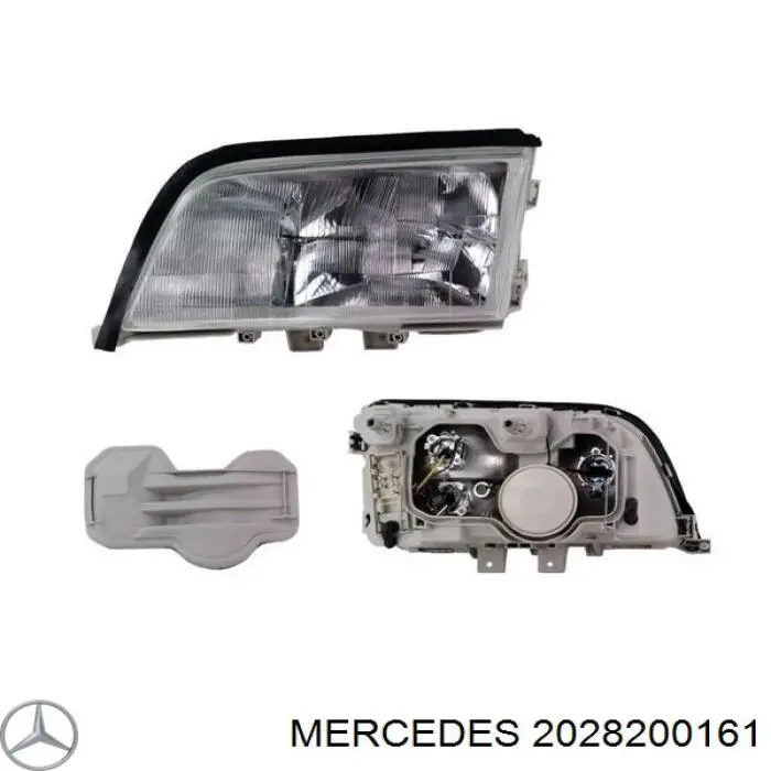 2028200161 Mercedes фара левая