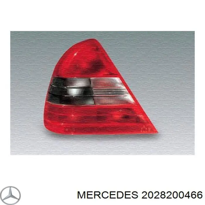 Стоп задний на Mercedes C (W202)