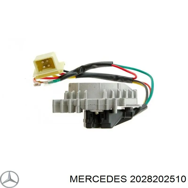 2028202510 Mercedes резистор (сопротивление вентилятора печки (отопителя салона))
